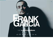 Tablet Screenshot of djfrankgarcia.com